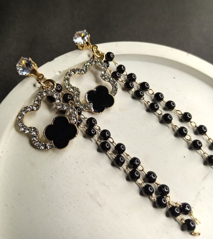 Clover Long Earrings