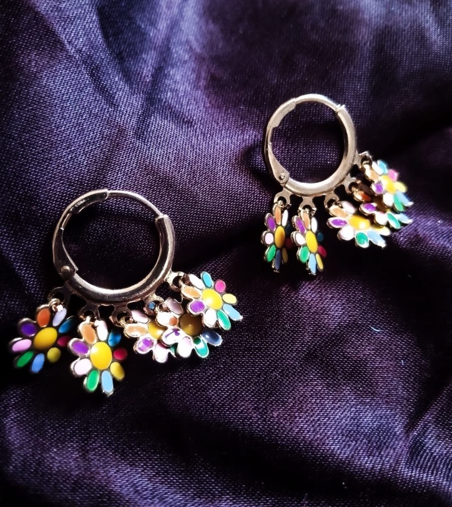 Mini Flower Earrings