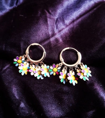 Mini Flower Earrings