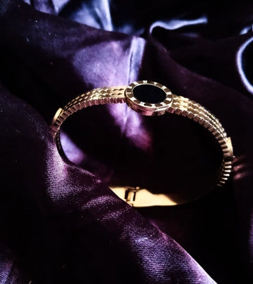 Roman Numeral Zirconia Handcuff