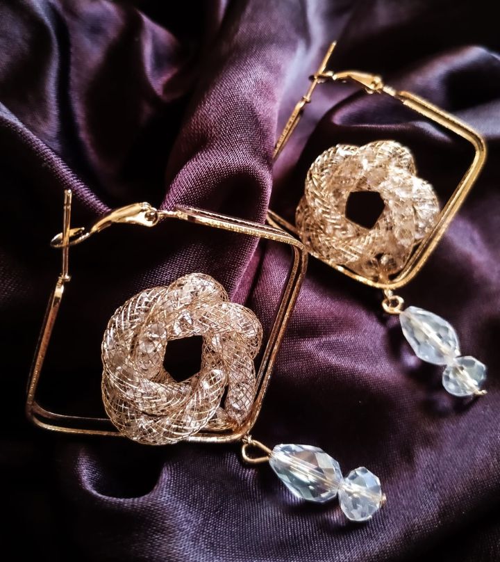 Floral Halo Earrings